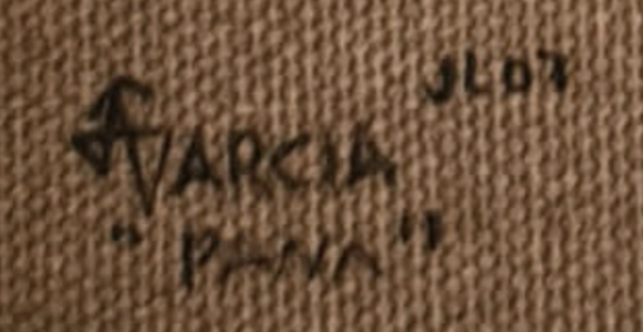 Firma de José Alfredo García