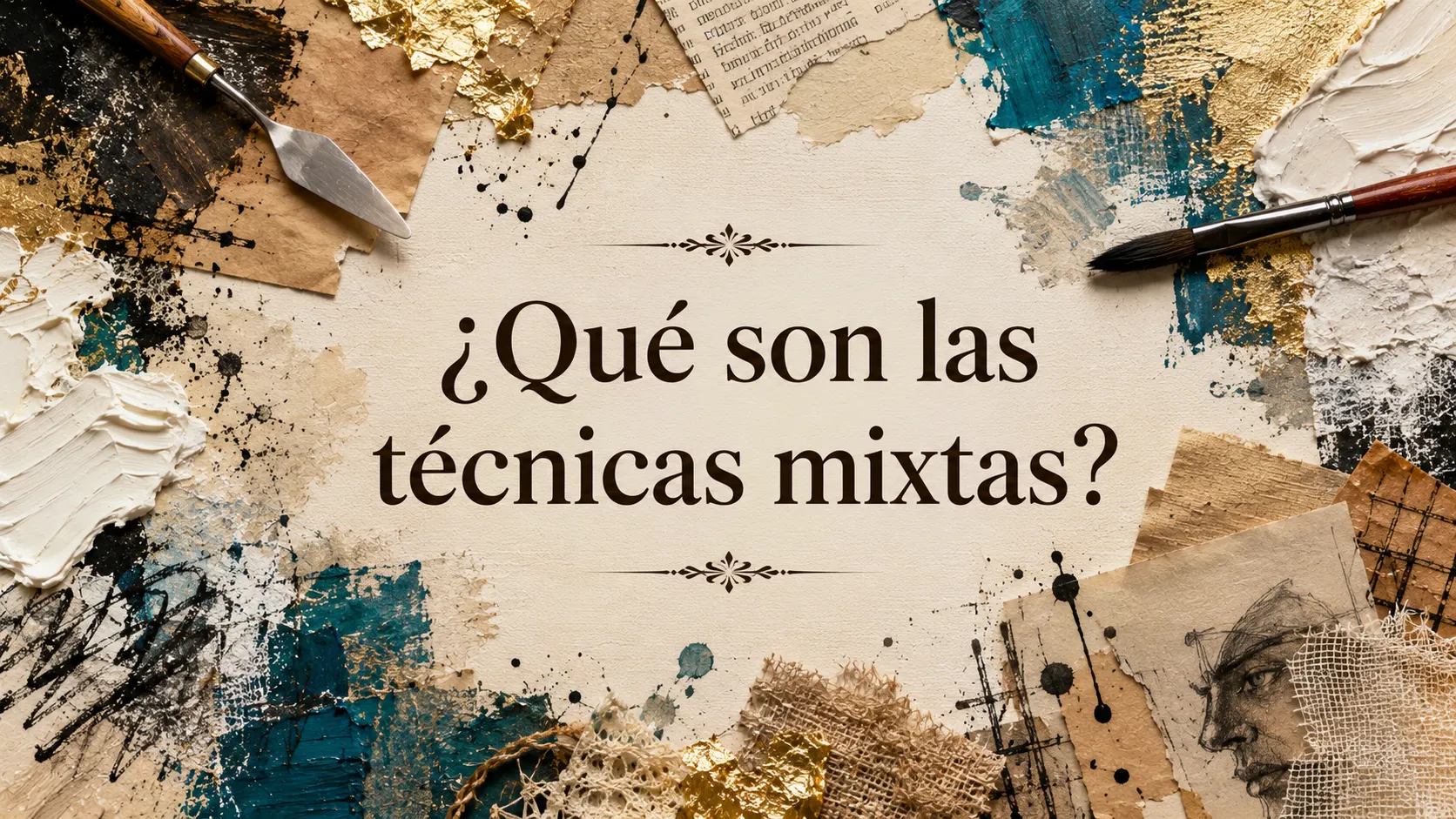 ¿Qué son las técnicas mixtas?