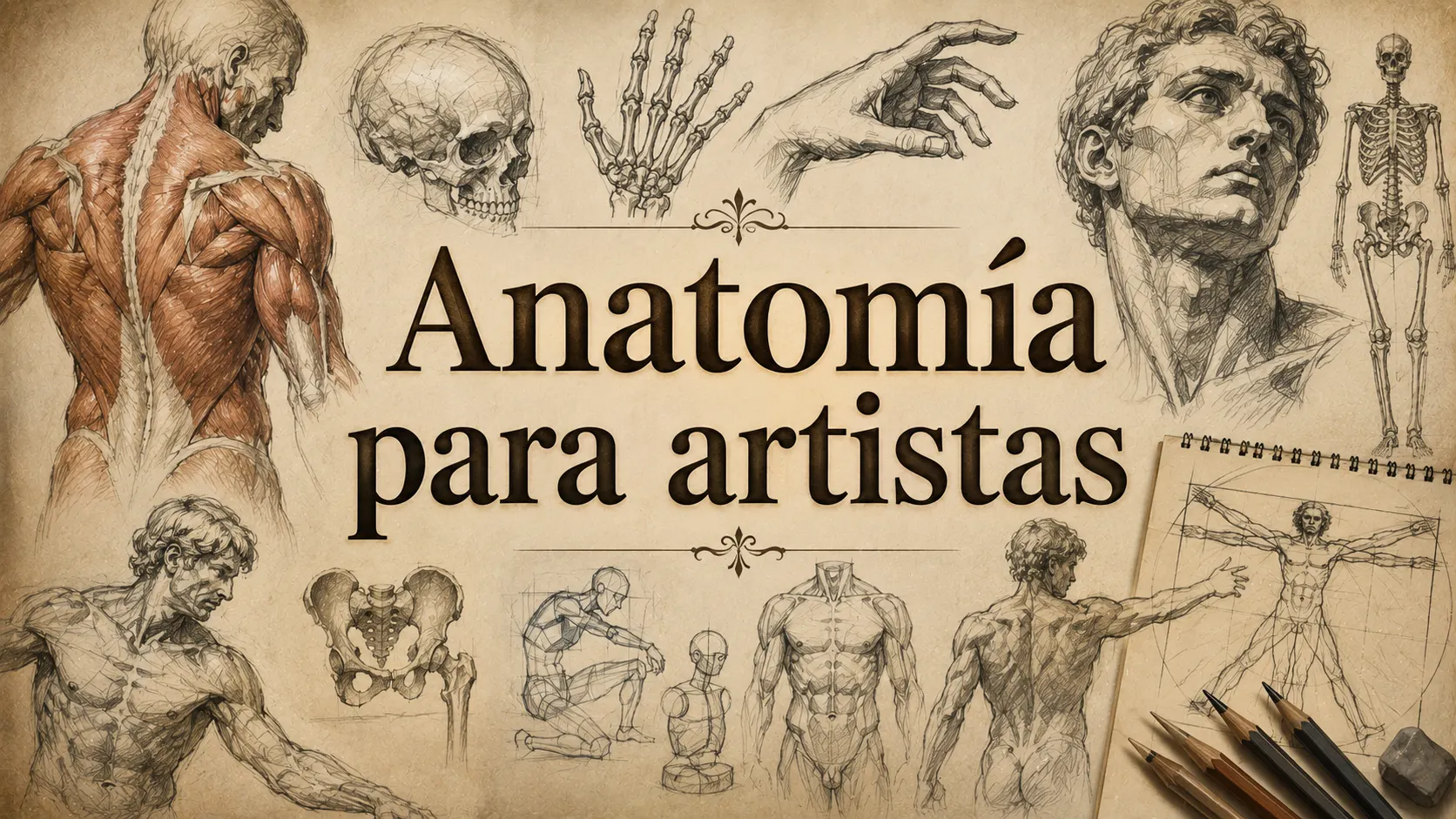 Fundamentos del Arte: Anatomía para artistas