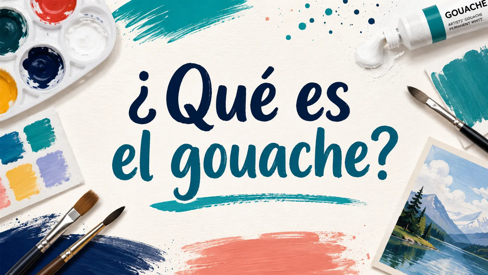 Técnicas pictóricas: ¿Qué es el gouache?