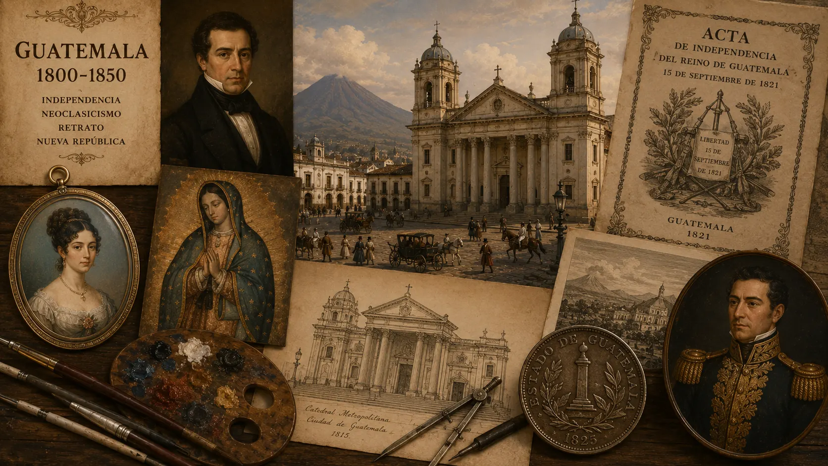 Historia del arte en Guatemala entre 1800 y 1850