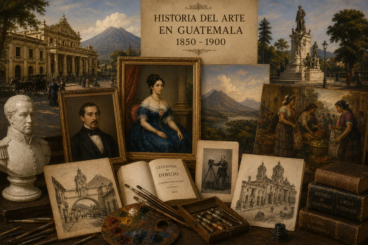 Historia del arte en Guatemala entre 1850 y 1900